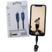 Cavo USB tipo C  ricarica veloce, per iPhone, iPad PD 36W  1,5mt Blu